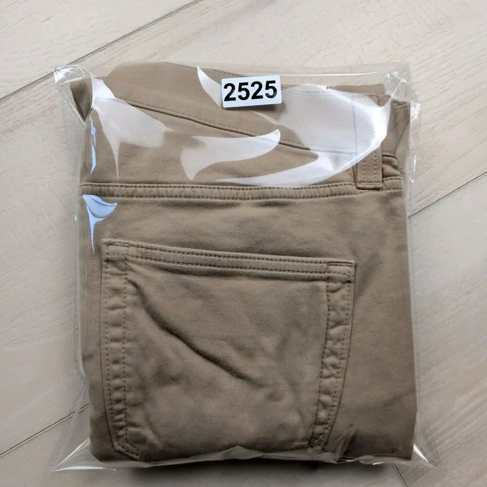 Banana Republic Jeans Mens 30x28‎ Traveler Athletic Tapered Fit Khaki Denim